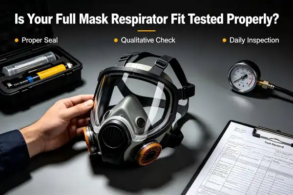 Is Your Full Mask Respirator Fit Tested Properly?