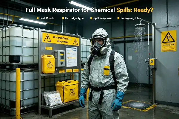 Full Mask Respirator for Chemical Spills: Ready?