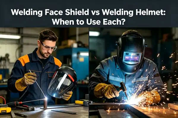 Welding Face Shield vs Welding Helmet: When to Use Each?