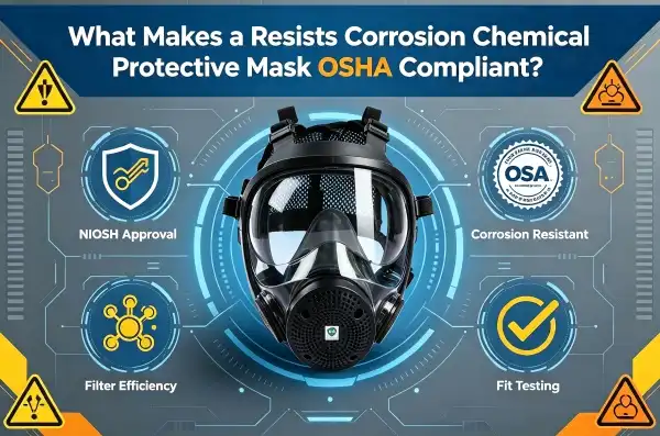What Makes a Resists Corrosion Chemical Protective Mask OSHA Compliant?