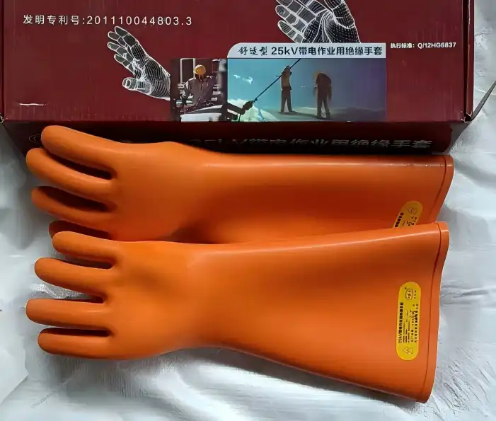 Rubber Electrical Insulating Gloves